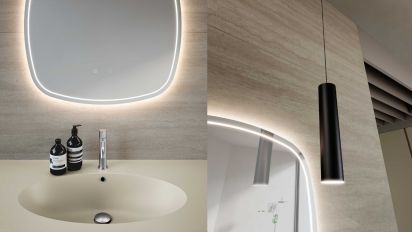 Mobili da Bagno con Maniglia a Gola